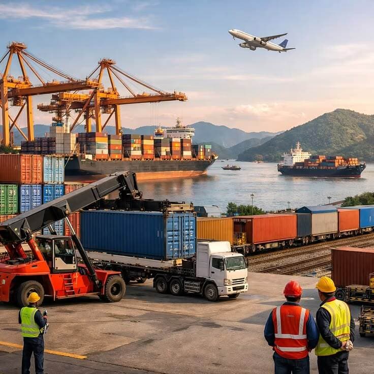 Established international logistics network