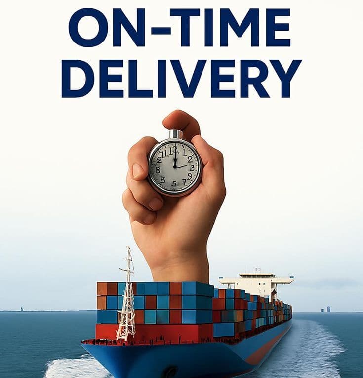 On-time freight delivery